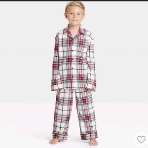 Kids' Holiday Plaid Flannel Matching Family Pajama Set-Wondershop